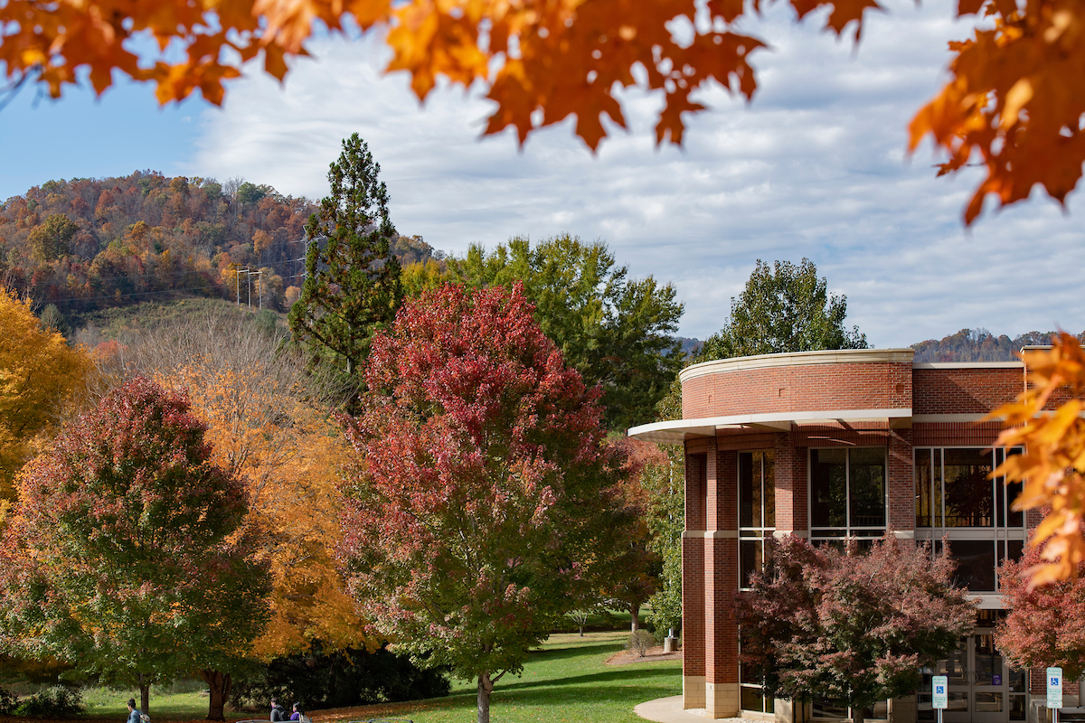 Campus in fall