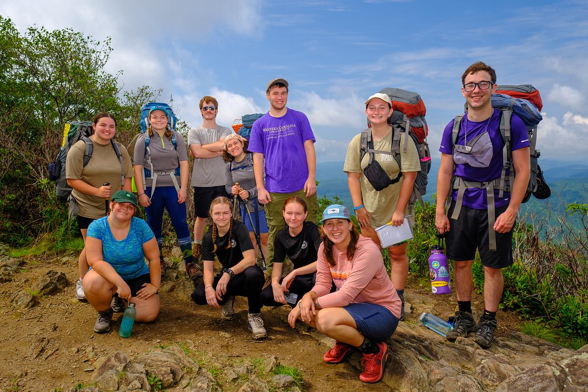 Students Hiking