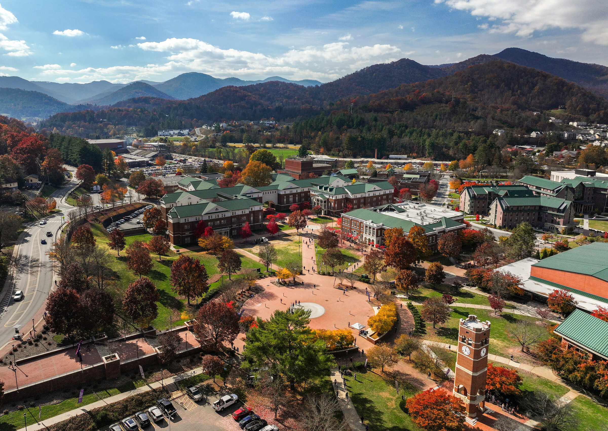 center of campus