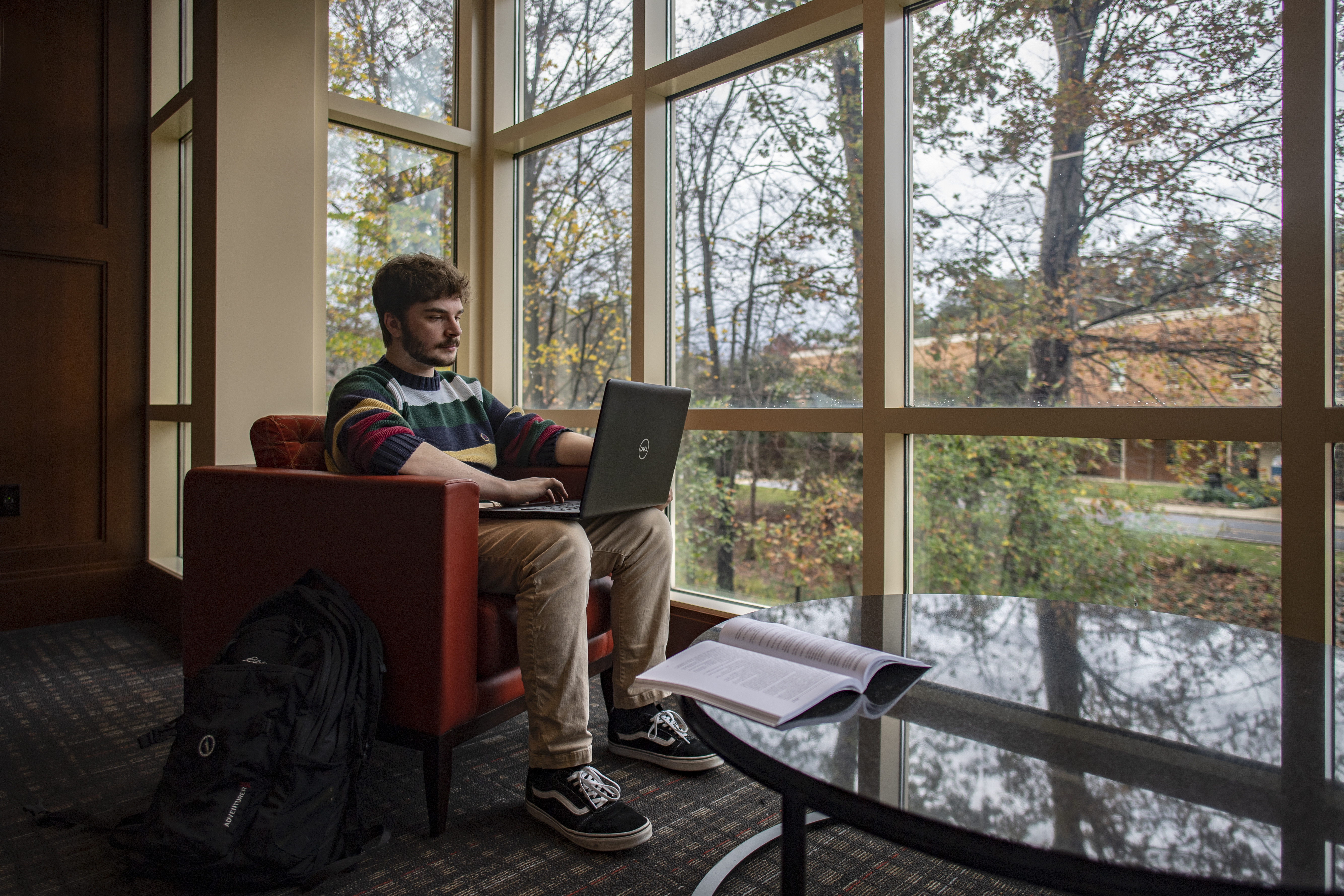 Student Studying