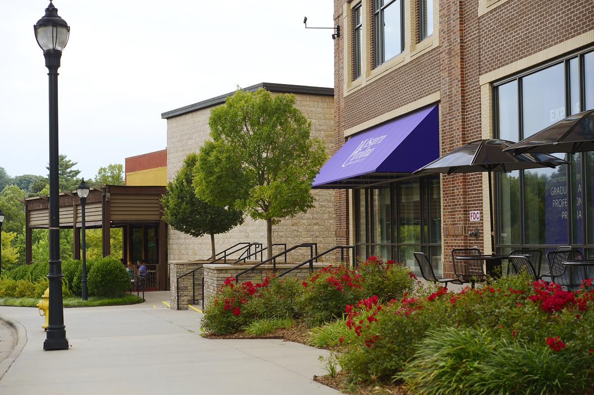 Outside photo of WCU's Biltmore Campus location